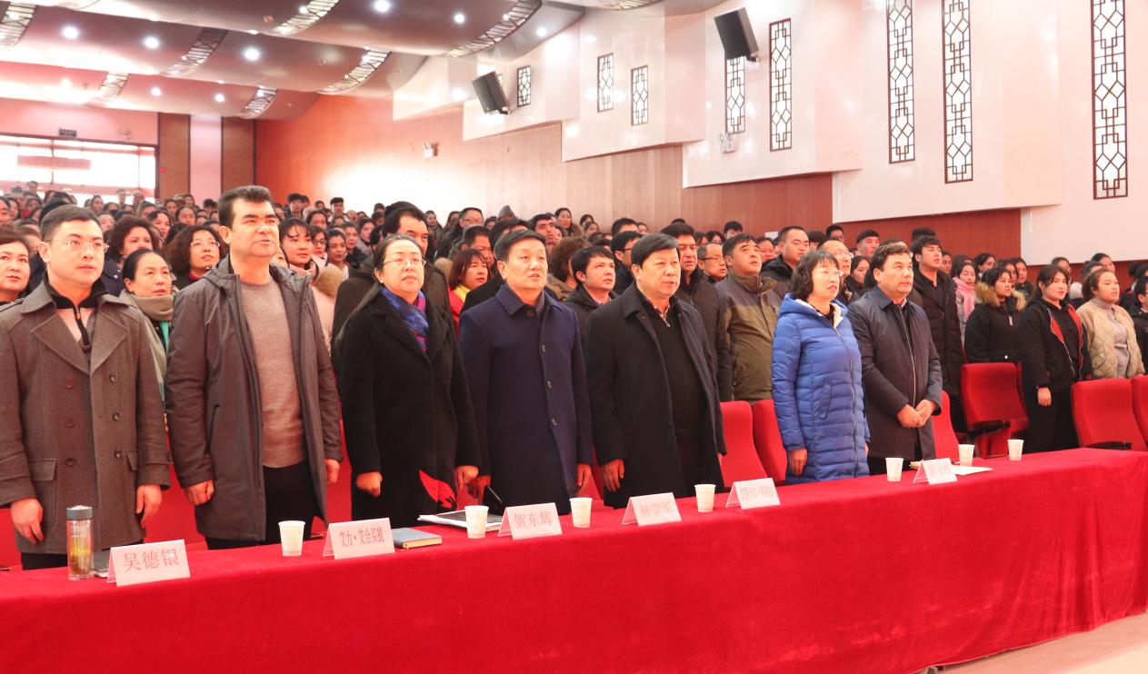 新葡的京集团8814组织开展“改革先锋进校园”库尔班尼亚孜宣讲报告会