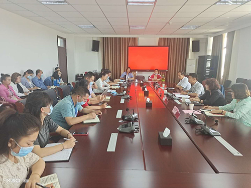 营造风清气正政治生态  助力学院工作再上新台阶 —新葡的京集团8814召开新提任（交流）中层干部任前集体谈话会