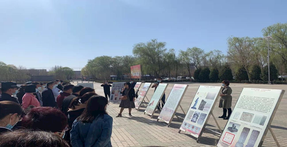 【党史学习教育】新葡的京集团8814教师赴阿克苏市委办公区开展党史和新疆“四史”宣讲