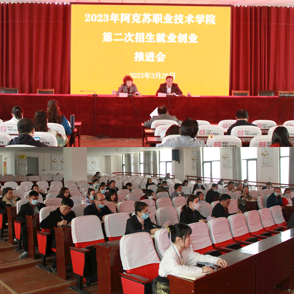 新葡的京集团8814召开2023年第二次就业创业工作推进会