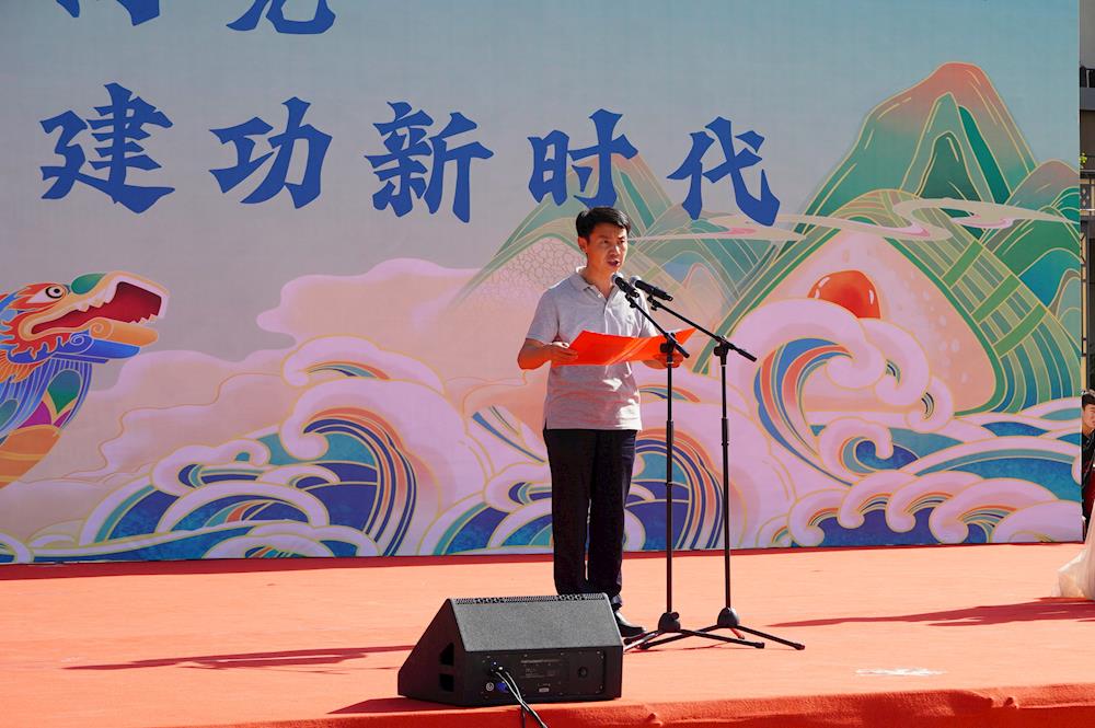传承文化 “粽”心向党 ——新葡的京集团8814开展端午节中华优秀传统文化进校园活动